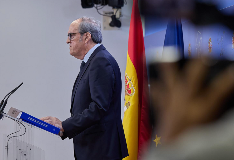  El Defensor del Pueblo, Ángel Gabilondo, ofrece una rueda de prensa tras el acto de presentación del informe del Defensor del Pueblo sobre denuncias por abusos sexuales en el ámbito de la Iglesia católica y el papel de los poderes públicos. - Jesús Hellín - Europa Press 