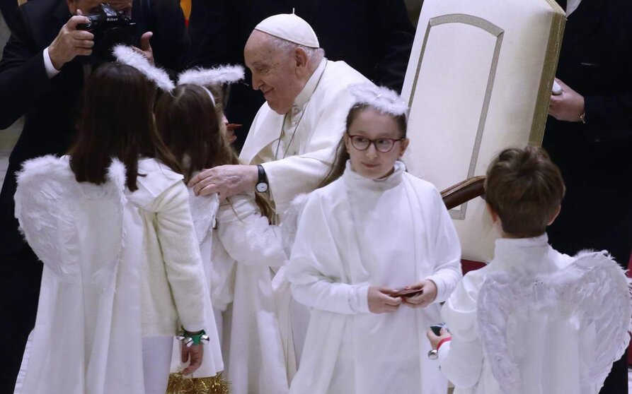  El Papa en una foto de archivo 