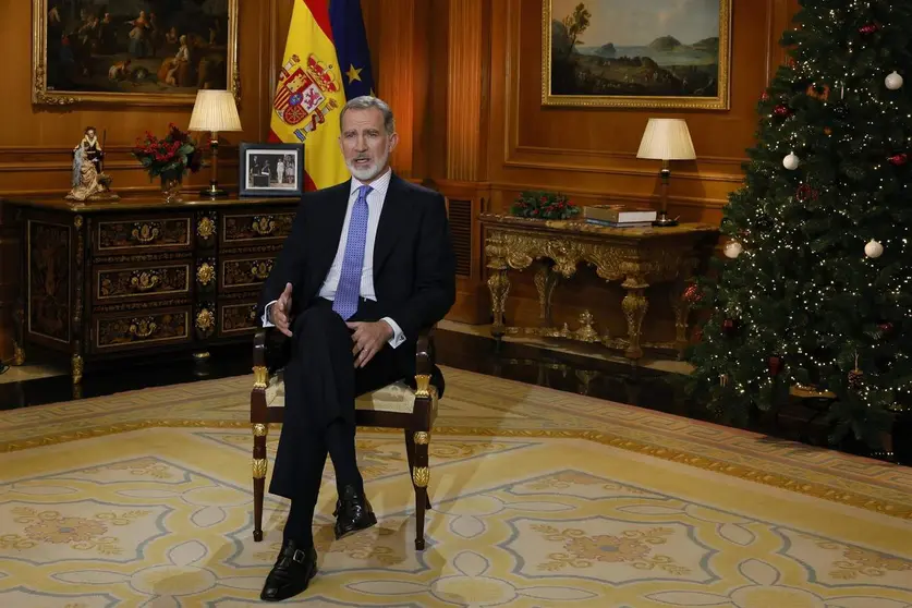  El rey Felipe VI en su discurso de Navidad 