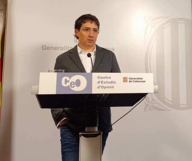  El director del CEO, Jordi Muñoz, en rueda de prensa 
