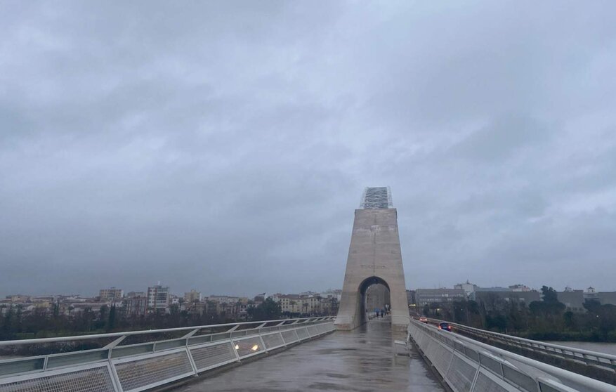  Cielo nublado en un día de lluvia en Mérida - EUROPA PRESS 