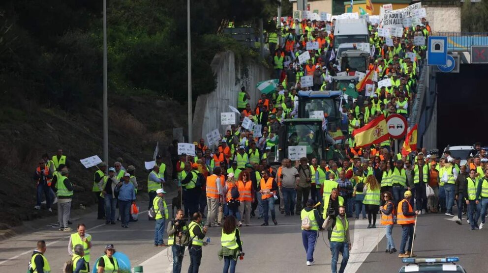  Tractorada en España 