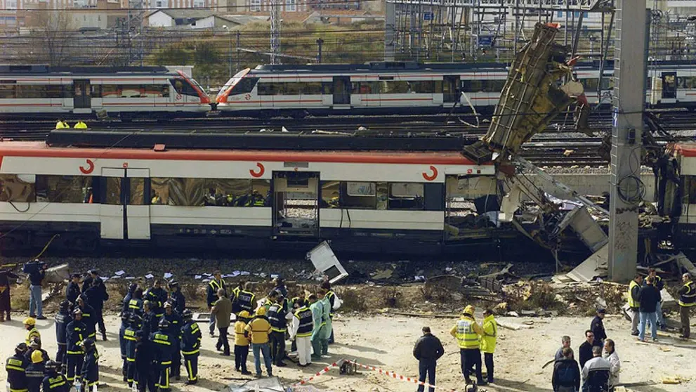  Imagen de los destrozos en el tren del 11M, hace ya 20 años 