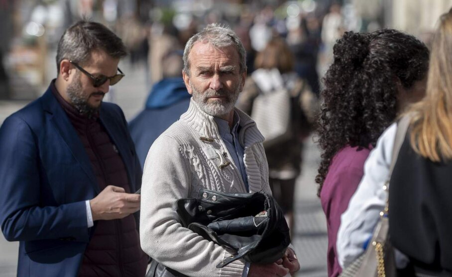  El director del Centro de Coordinación de Alertas del Ministerio de Sanidad, Fernando Simón, a su llegada al acto 'El día en que empezamos a vencer', en el Instituto Cervantes, a 13 de marzo de 2024, en Madrid (España). - Alberto Ortega - Europa Press 