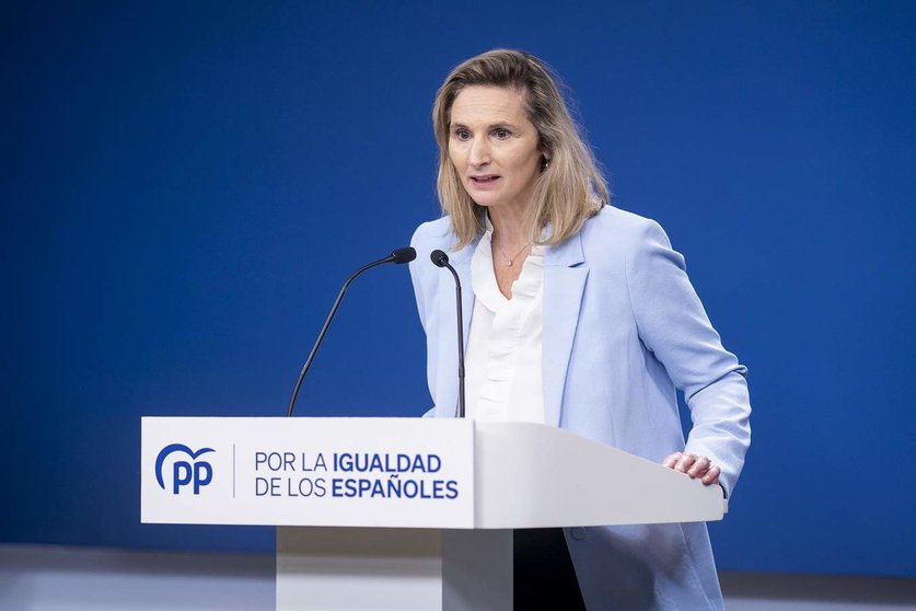  La vicesecretaria de Desarrollo Sostenible del PP, Paloma Martín 