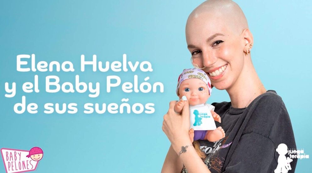  Archivo - Imagen de Elena Huelva y 'Baby Pelón'. - FUNDACIÓN JUEGATERAPIA - Archivo 