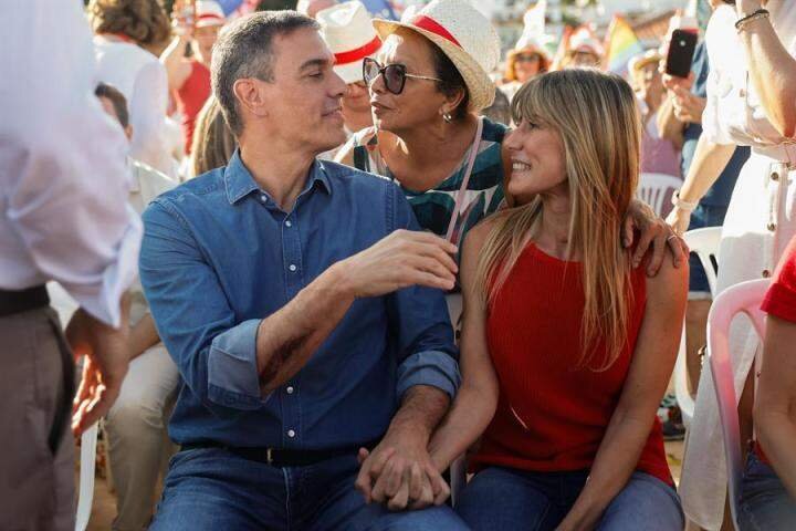  Pedro Sánchez y Begoña Gómez 