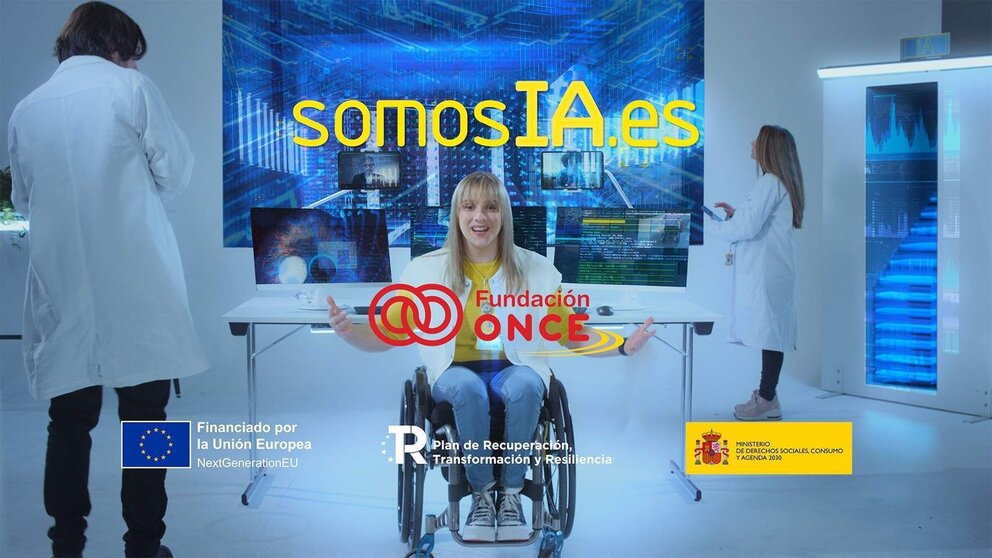  Fundación ONCE lanza la campaña #SomosIA para apostar por la %22auténtica inteligencia%22, la de las personas - FUNDACIÓN ONCE | EP 