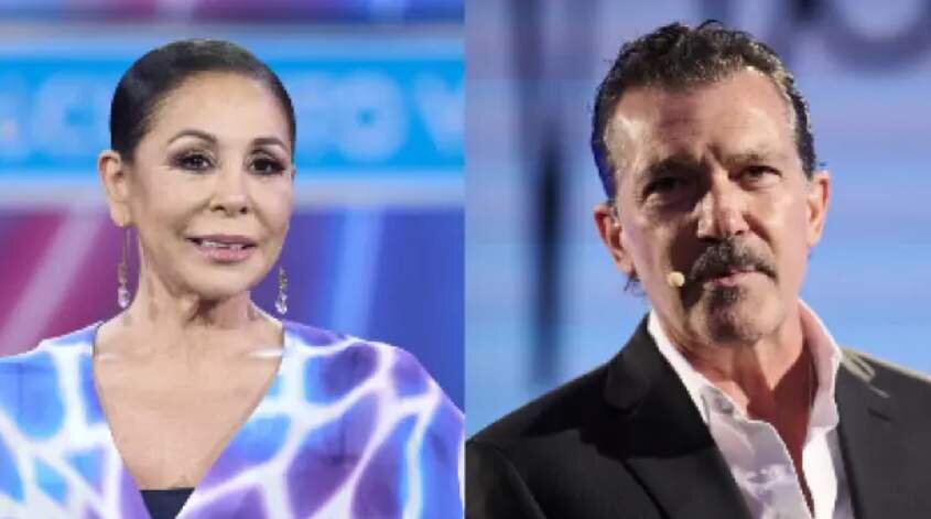  Isabel Pantoja y Antonio Banderas 