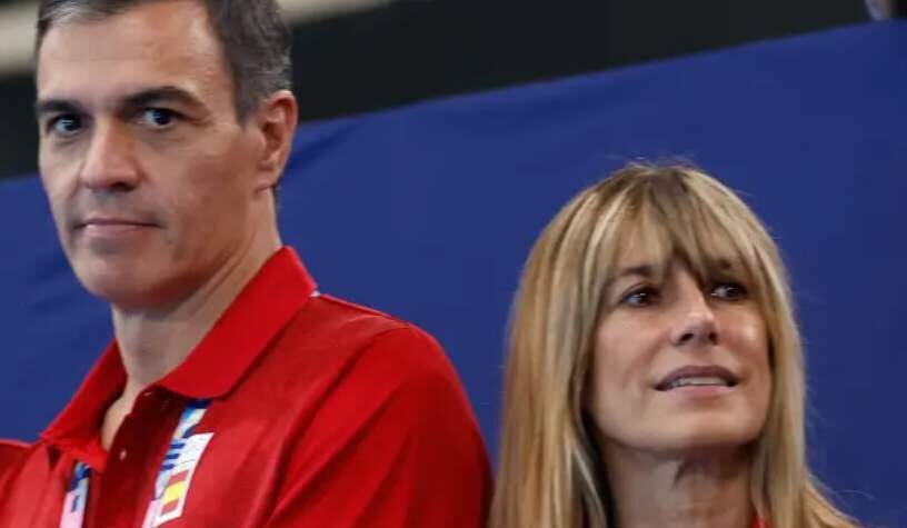  Pedro Sánchez y Begoña Gómez en los JJOO 