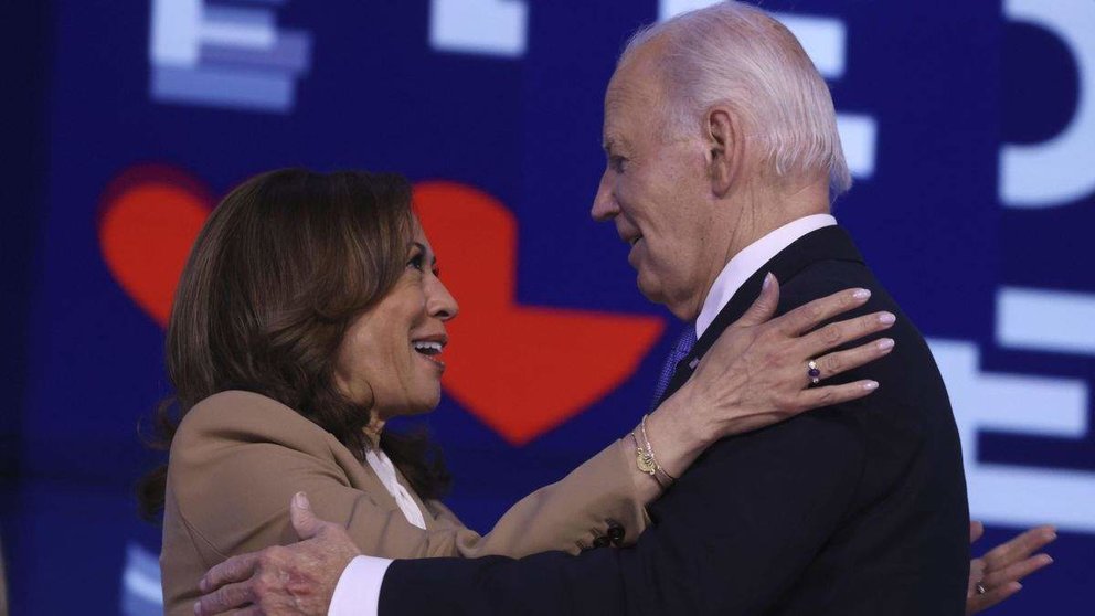  Kalama Harris y Joe Biden 