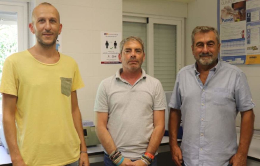  Giovanni Vedel, Jose Manuel Seoane y Juan Carranza, parte del equipo investigador 