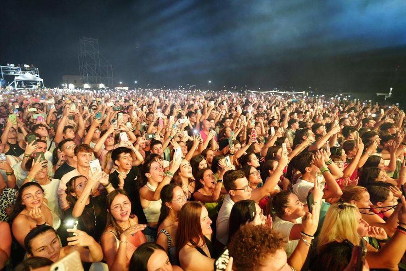  Espectadores en el concierto de Quevedo 