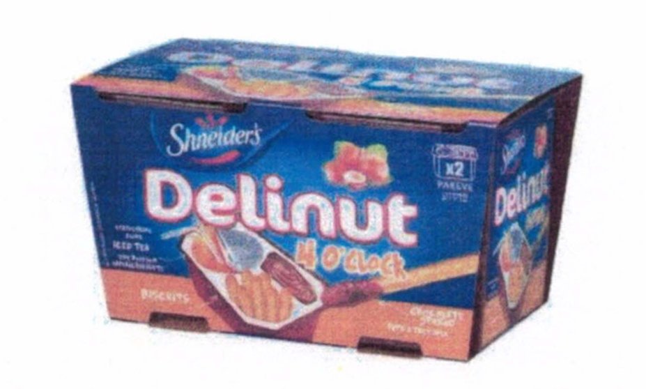  El snack dulce Delinut 4 O'clock - AESAN 