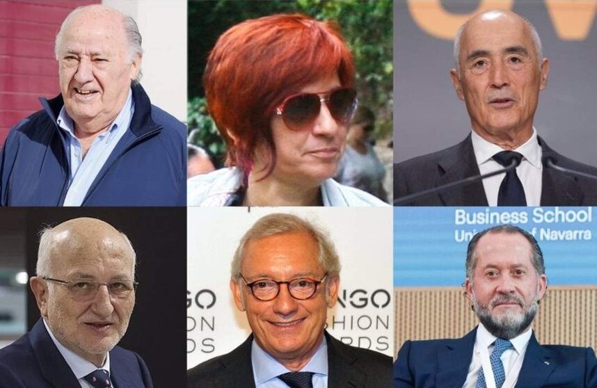  Amancio Ortega y su hija Sandra, Rafael del Pino, Juan Roig Alfonso e Isak Andik se sitúan como las cinco grandes fortunas españolas, según el ránking de la lista de 'Los 100 españoles más ricos' de Forbes España - EUROPA PRESS 