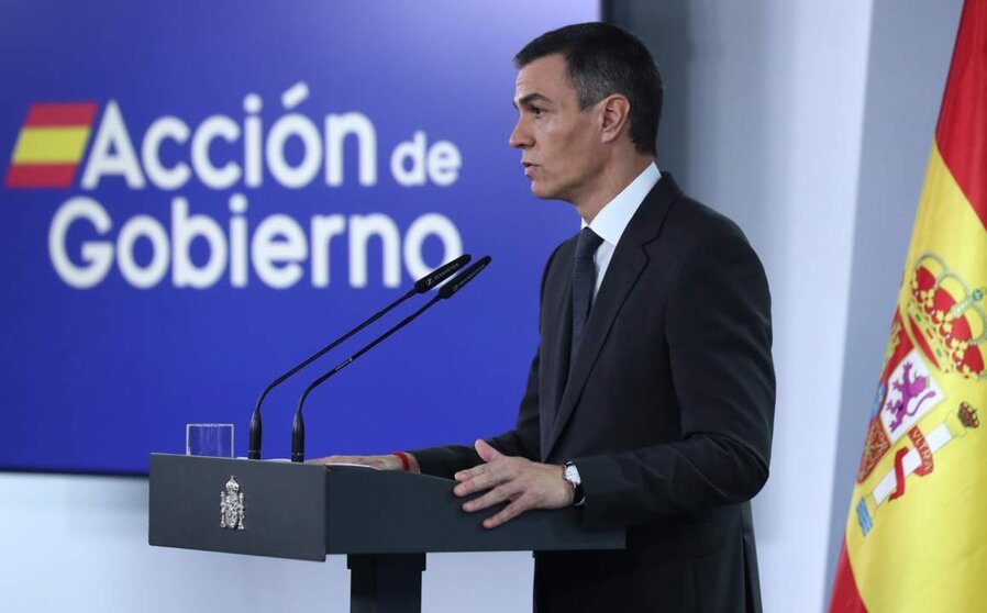  El presidente del Gobierno, Pedro Sánchez - Pool Moncloa/Borja Puig de la Bellacasa 