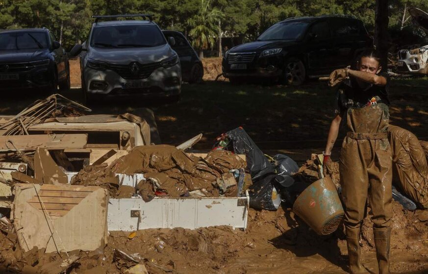  Estragos ocasionados por la DANA, a 6 de noviembre de 2024, en Picanya, Valencia, Comunidad Valenciana (España). Picanya es uno de los 69 municipios afectados por la DANA en la que todavía queda mucho trabajo por hacer. - Rober Solsona - Europa Press 