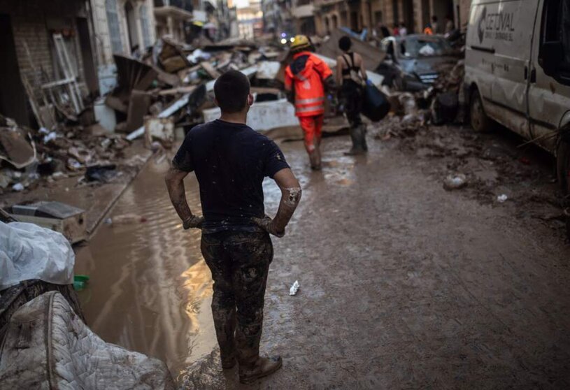  Imagen de una calle de Algemesí (Valencia). - Alejandro Martínez Vélez - Europa Press 