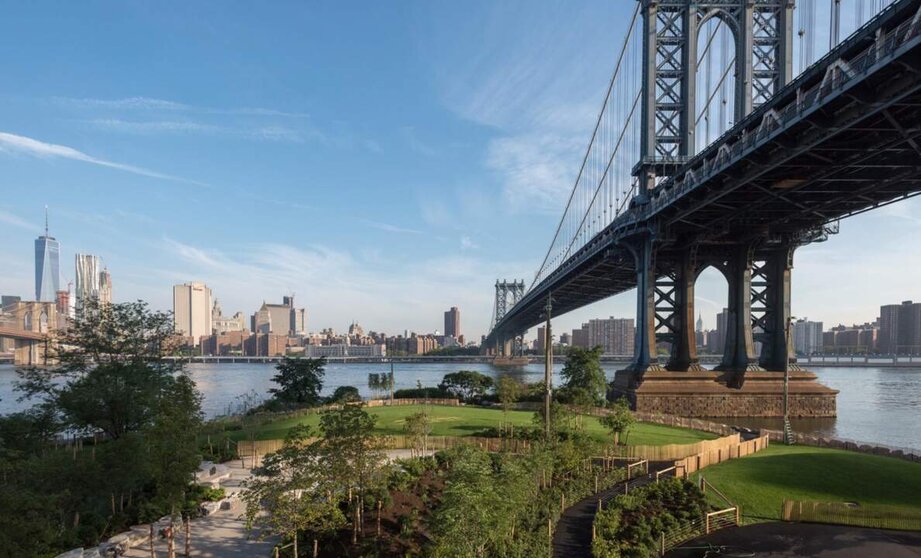  Archivo - Puente de Manhattan Brooklyn (Nueva York) - JULIENNE SCHAER - Archivo 