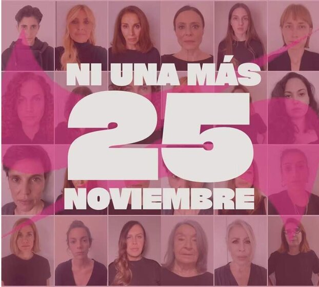  Con motivo del 25N, 'Día Internacional de la Eliminación de la Violencia contra las Mujeres', la Unión de Actores y Actrices ha reunido a grandes voces del mundo de la interpretación para visibilizar la realidad de la violencia machista. - UNIÓN DE ACTORES Y ACTRICES 