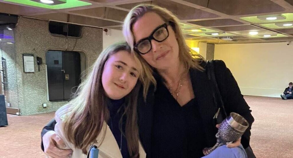  Kate Winslet con la pequeña Lilly-Rae 