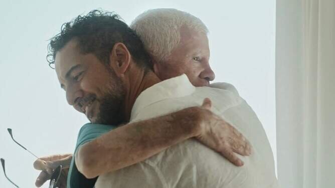  David Bisbal junto a su padre 