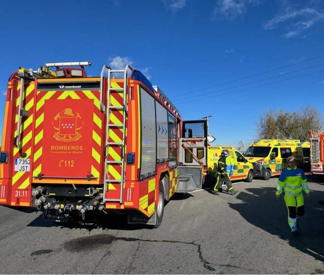  Muere un bombero regional en un accidente de tráfico en la M-404 cuando se dirigía a atender una emergencia - EMERGENCIAS MADRID | EP 