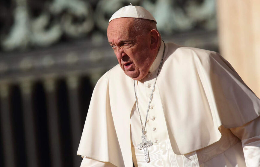  Archivo - 06 November 2024, Vatican: Pope Francis pictured ahead of the weekly General Audience in St. Peter's Square at the Vatican. Photo: Evandro Inetti/ZUMA Press Wire/dpa - Evandro Inetti/ZUMA Press Wire/d / DPA - Archivo | EP 