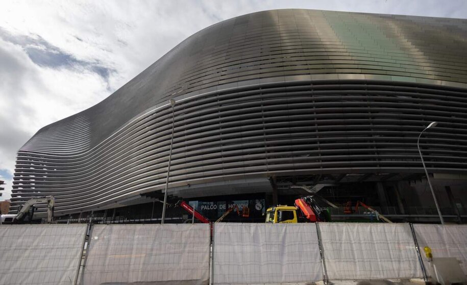  Archivo - Obras en el estadio Santiago Bernabéu. - Eduardo Parra - Europa Press - Archivo 