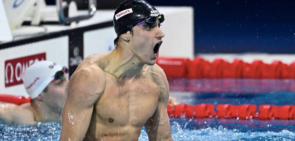  Carles Coll, campeón del mundo de 200 braza en piscina corta en Budapest 2024 | RTVE 