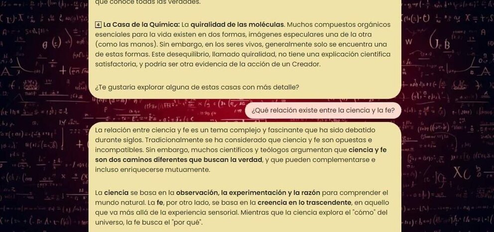  El 'chatbot' Evidencias 