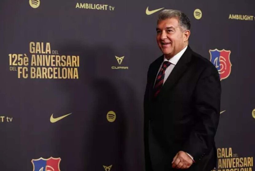  Archivo - Joan Laporta, presidente del FC Barcelona<br>- Javier Borrego / AFP7 / Europa Press - Archivo 