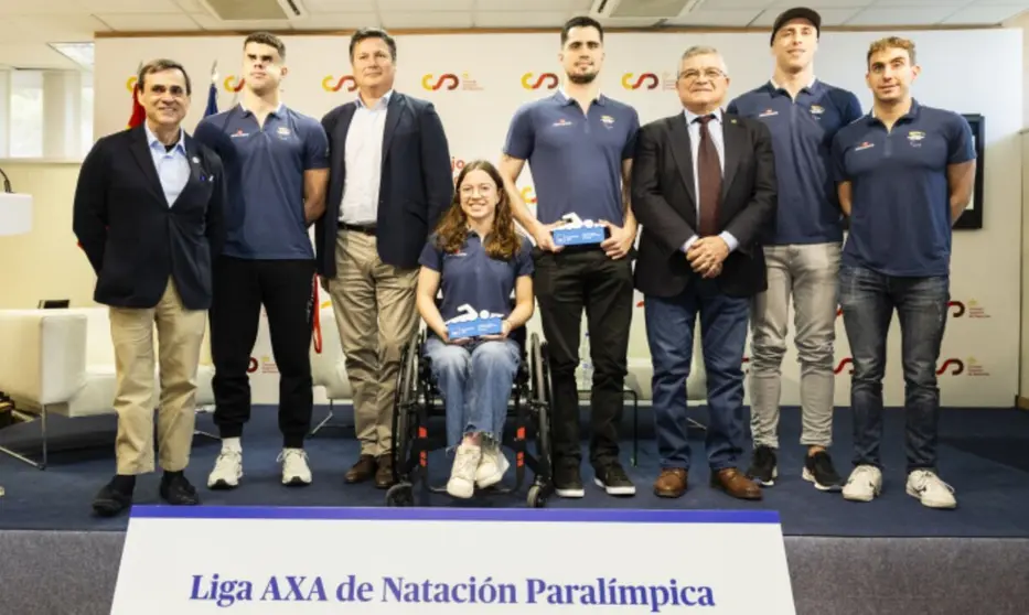  PRESENTADA LA EDICIÓN 2025 DE LA LIGA AXA DE NATACIÓN PARALÍMPICA 