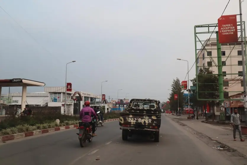  Imagen de archivo de la ciudad congleña de Goma durante la ofensiva del M23 en RDC - Europa Press/Contacto/Alain Uaykani 