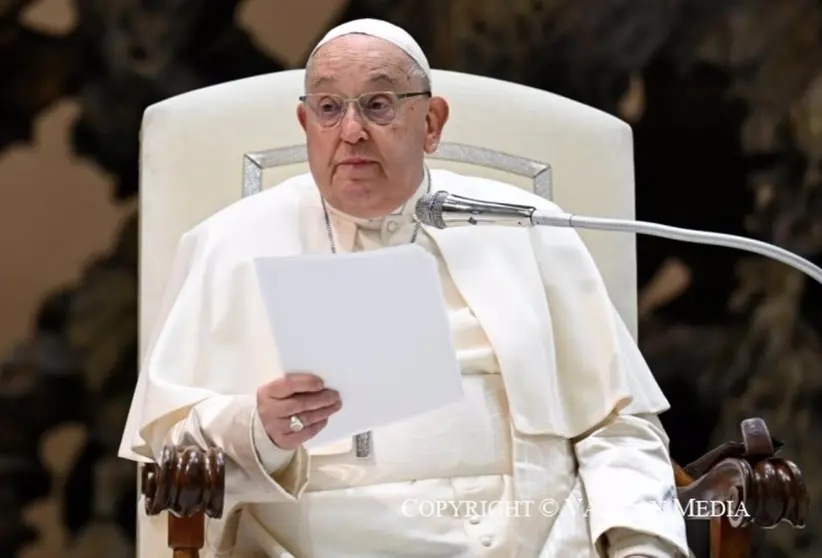  Archivo - El Papa Francisco en la audiencia general de este miércoles 15 de enero de 2025. - VATICAN MEDIA - Archivo | EP 